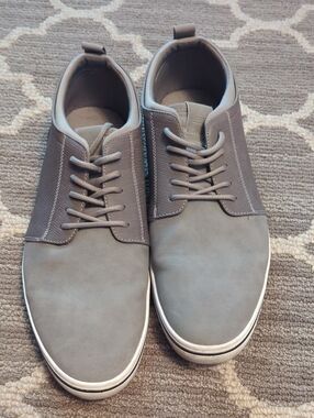Aldo Men's Gray Lace-Up Sneakers